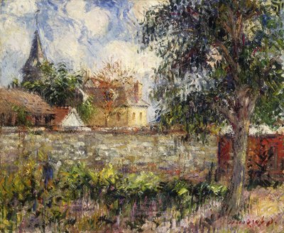 Normandisch landschap, 1927 door Gustave Loiseau
