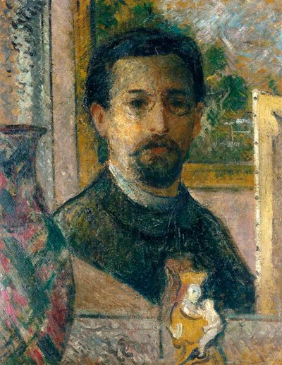 Zelfportret, ca. 1916 door Gustave Loiseau