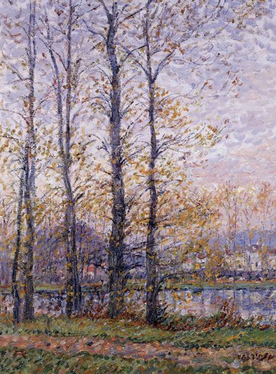 De Oevers van de Oise bij Precy door Gustave Loiseau