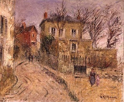 De Dorpsweg door Gustave Loiseau