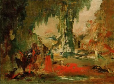 Schets door Gustave Moreau