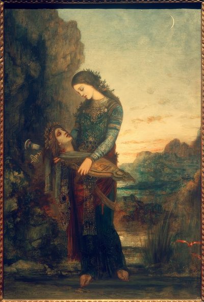 Jonge Thracische met het hoofd van Orpheus door Gustave Moreau