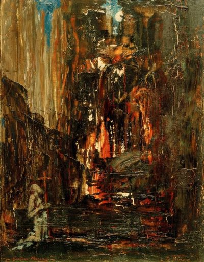 Het visioen door Gustave Moreau
