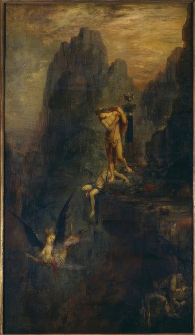 De Sphinx geraden door Gustave Moreau