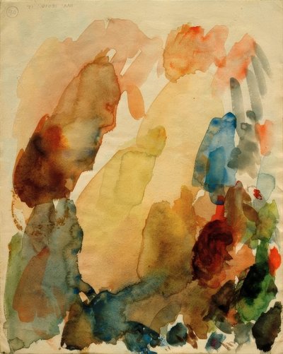 Aquarelpalet door Gustave Moreau