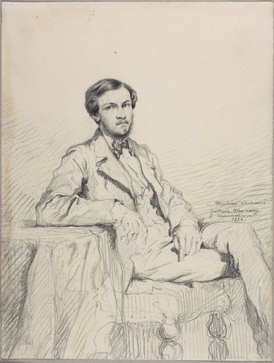 Portret van Eugène Lacheurié door Gustave Moreau