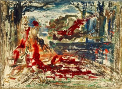 Bij de wateren door Gustave Moreau
