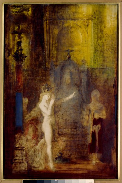 Salome danst voor Herodes door Gustave Moreau