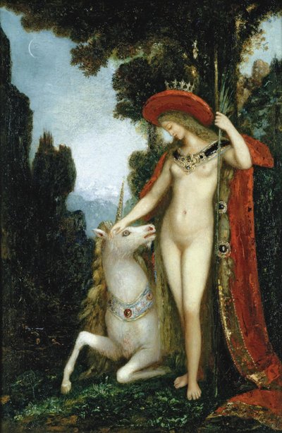 De Eenhoorn door Gustave Moreau
