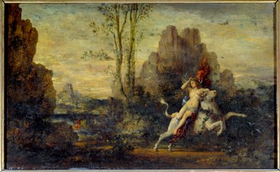 De ontvoering van Europa. door Gustave Moreau