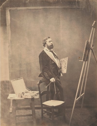 Portret van J. Savile Lumley, Madrid, 1859 door Gustave Penabert