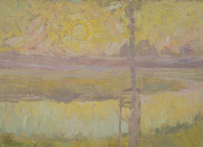 Tuin in Laethem-Saint-Martin door Gustave de Smet