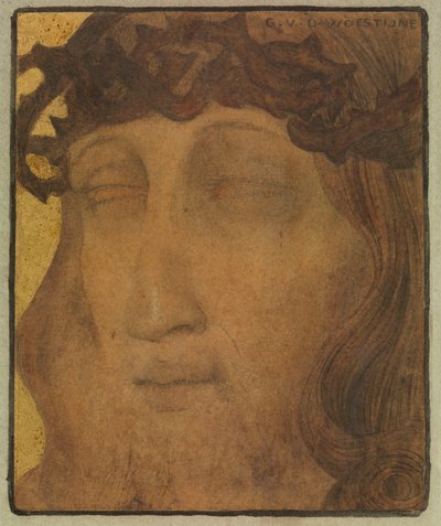 Christus met de Doornenkroon door Gustave Van de Woestyne