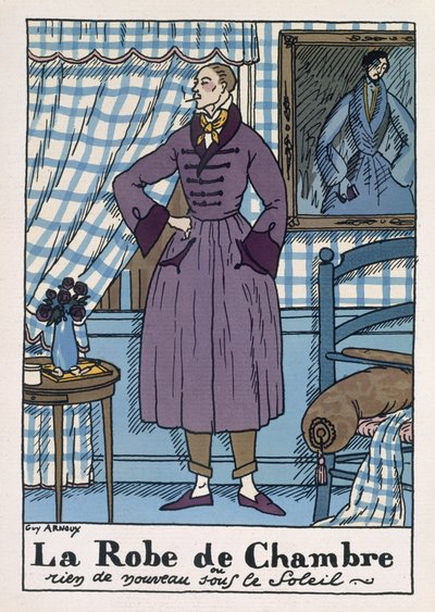 Mannen ochtendjas, illustratie uit 