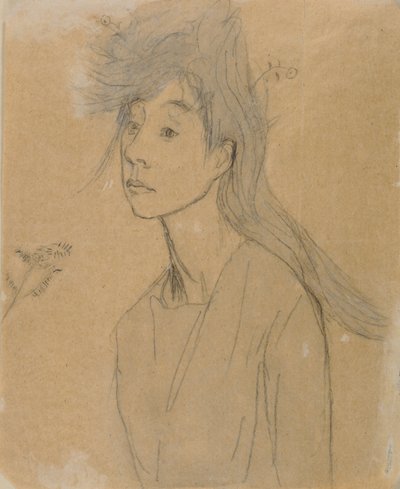 Ophelia: Portret Imagine, c.1910 door Gwen John
