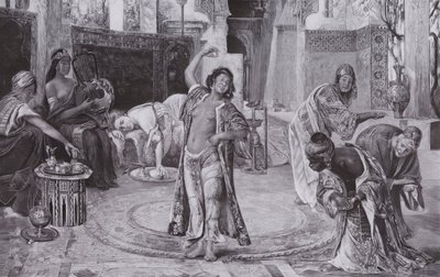 Vermaak in de harem door Gyula Tornai