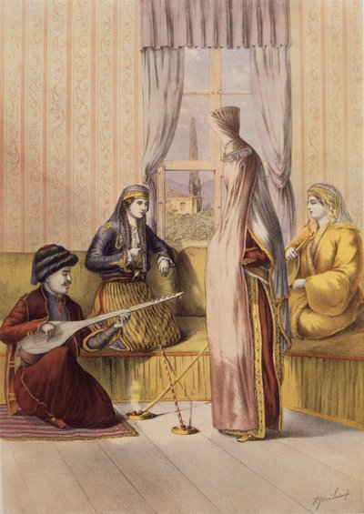 Een Armeense Bruid, gegraveerd door Charles Parsons, 1862 door H.J. van Lennep