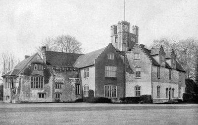 Bisham Abbey, Berkshire, vanuit het noordoosten, 1924-1926 door HN King