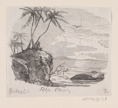 Illustratie bij "Fugl Phønix" in H.C. Andersen, "Sprookjes en verhalen", Deel 2 door H.P. Hansen