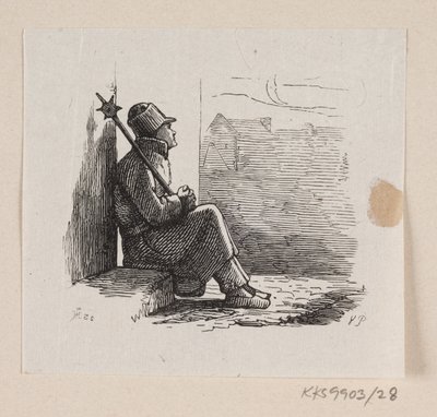 Illustratie voor "Lykkens Kalosker" in H.C. Andersen, "Sprookjes en Verhalen", Deel 1 door H.P. Hansen