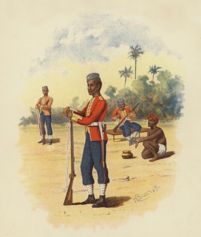 11e Bengalese Inheemse Infanterie door H. Bunnett