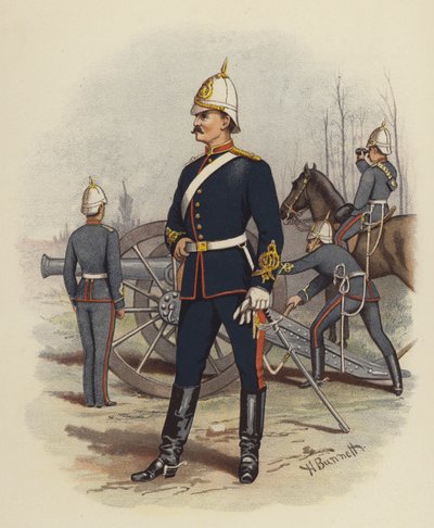 Victoriaanse artillerie door H. Bunnett