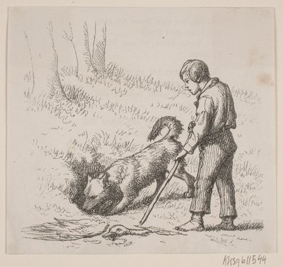 Illustratie voor: "Hr. Mikkel" door H. C. Henneberg
