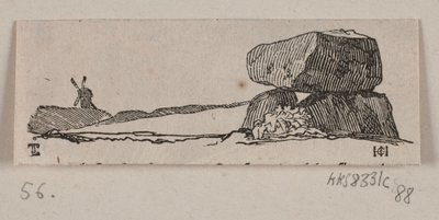 Illustratie voor "Steenmonumenten" door H. C. Henneberg