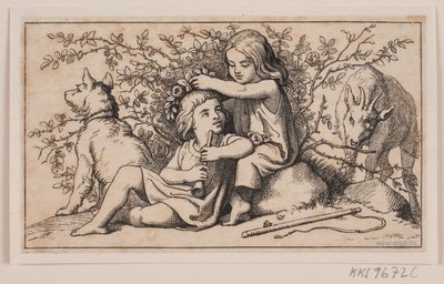 Juni. Maandbeeld door H. C. Henneberg