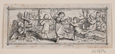 Vignet voor Rob. Reinick: Sml. Frühling door H. C. Henneberg