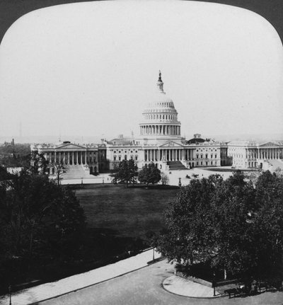 Het Capitool, Washington, DC, VS, 1901 door H. C. White