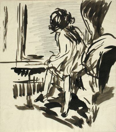 (Havenscène) door H. Lyman Sayen