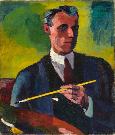 Zelfportret door H. Lyman Sayen