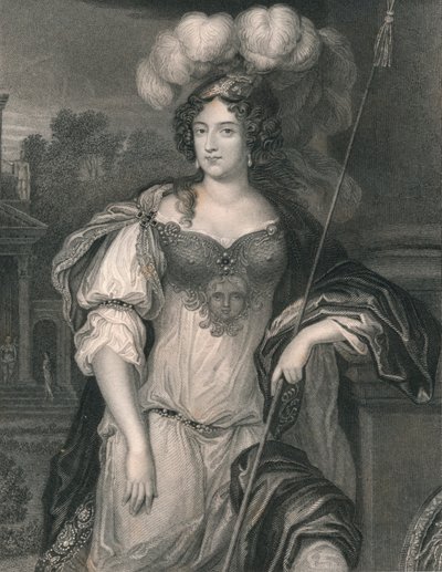 Frances Theresa Stewart, Hertogin van Richmond, midden 19e eeuw door H. Robinson