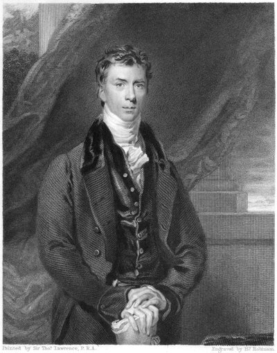 Henry Peter Brougham, 1e Baron Brougham en Vaux, Schotse advocaat en politicus, 1833 door H. Robinson