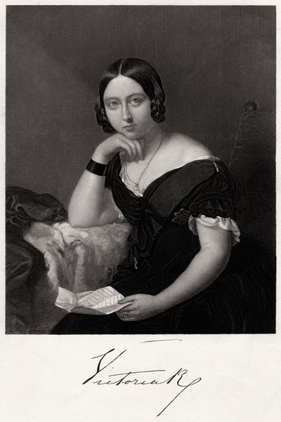 Koningin Victoria, 19e eeuw door H. Robinson