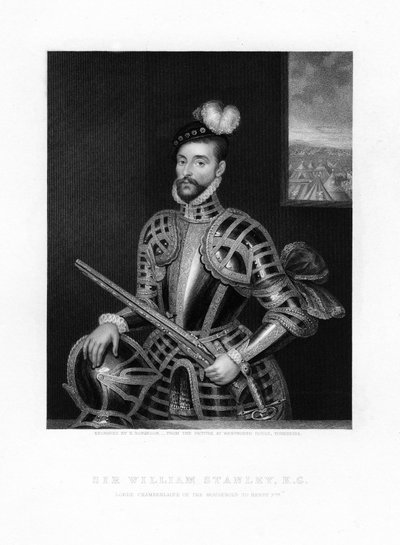 Sir William Stanley, 19e eeuw door H. Robinson