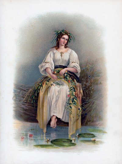 Ophelia door H Saunders