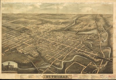 Kaart van York, Pa. door H.; Stoner Brosius
