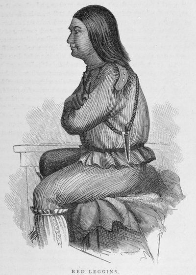 Red Leggins, Chief bij Fort Yukon, uit 