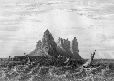Gibraltar, 1857 door H. Winkles