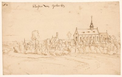 Het klooster van Hoboken door H. van Wel (attributed to)