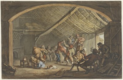 Herberginterieur door Haatje Pieters Oosterhuis