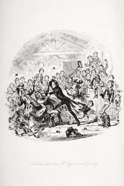 Illustratie voor Charles Dickens