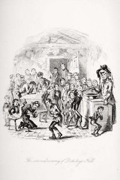 Illustratie voor Charles Dickens