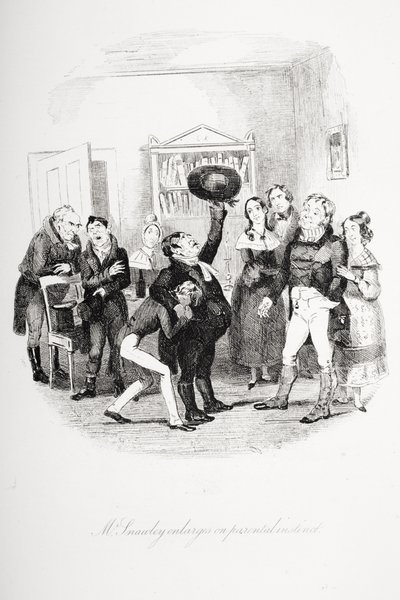 Illustratie voor Charles Dickens
