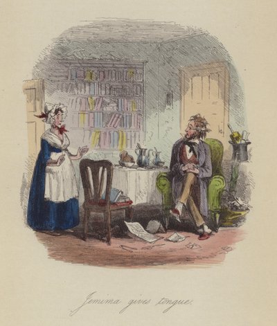 Illustratie voor Lewis Arundel of The Railroad of Life door Frank E Smedley door after Hablot Knight Browne