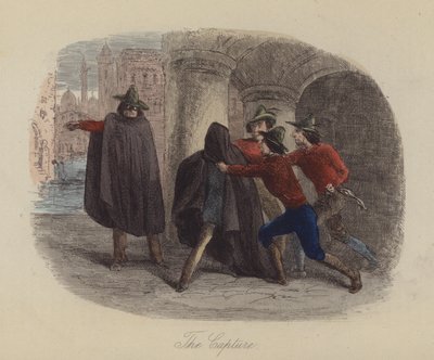 Illustratie voor Lewis Arundel of The Railroad of Life door Frank E Smedley door after Hablot Knight Browne