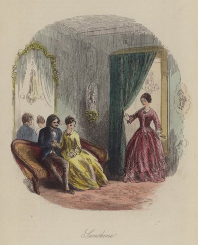Illustratie voor Lewis Arundel of The Railroad of Life door Frank E Smedley door after Hablot Knight Browne