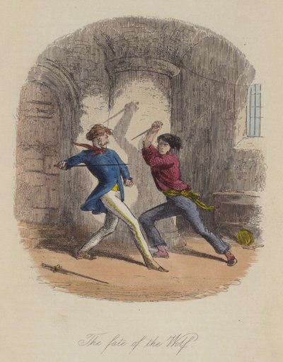 Illustratie voor Lewis Arundel of The Railroad of Life door Frank E Smedley door after Hablot Knight Browne